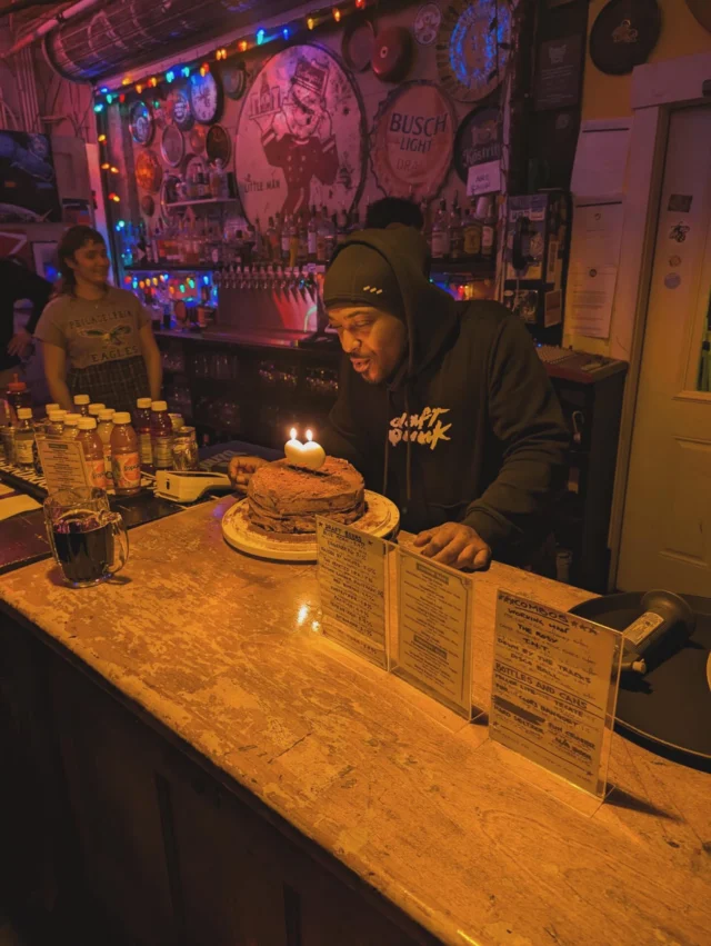 Happy birthday to the one and only, our first employee, Terence (aka Steve)! He's not that old, we swear. Probably has at least a few more good years in him. Happy birthday man! 🍕 🦴 
•
•
•
•
•
#pizzabirthday #birthdayboy #pizzapizzapizza